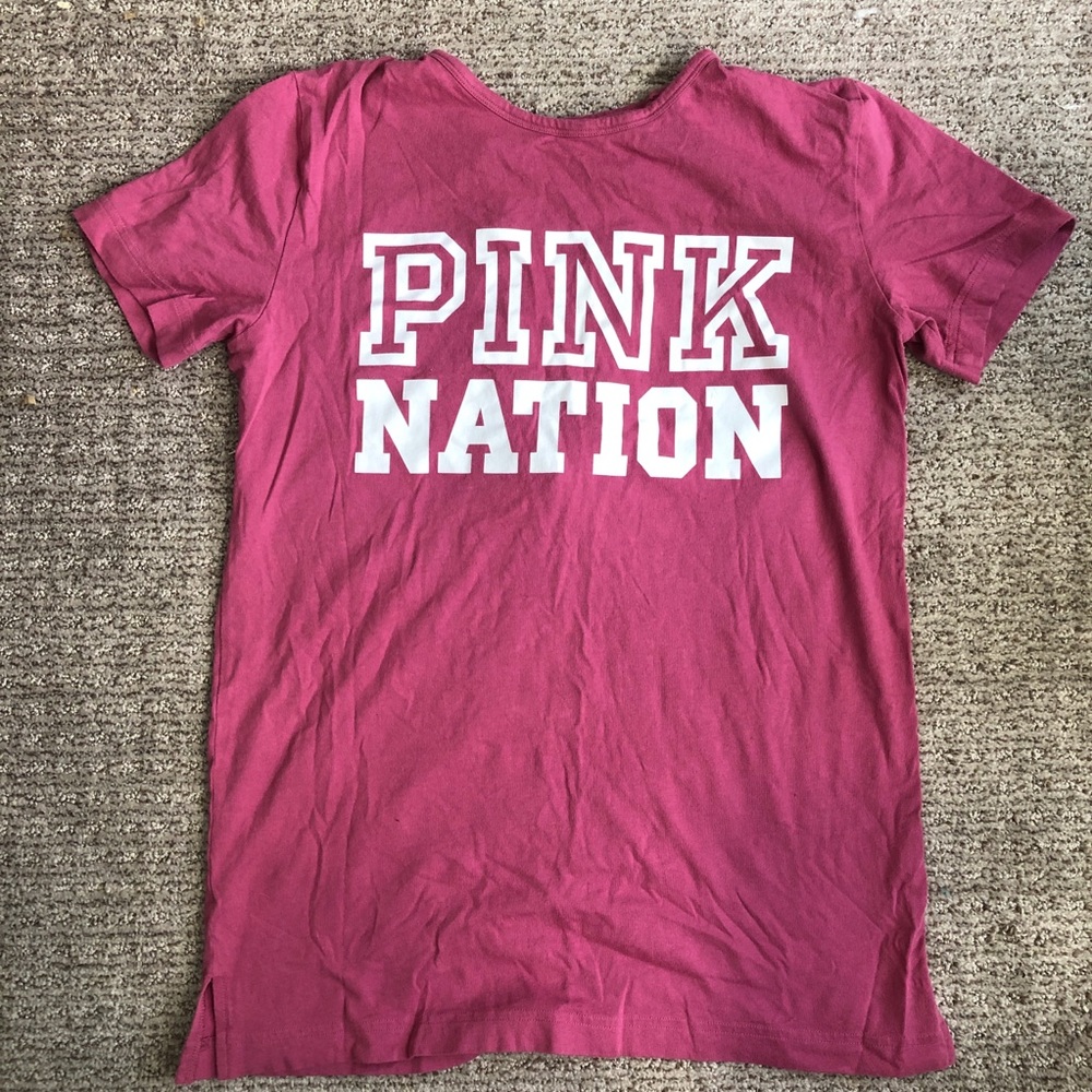 PINK oversized shirt